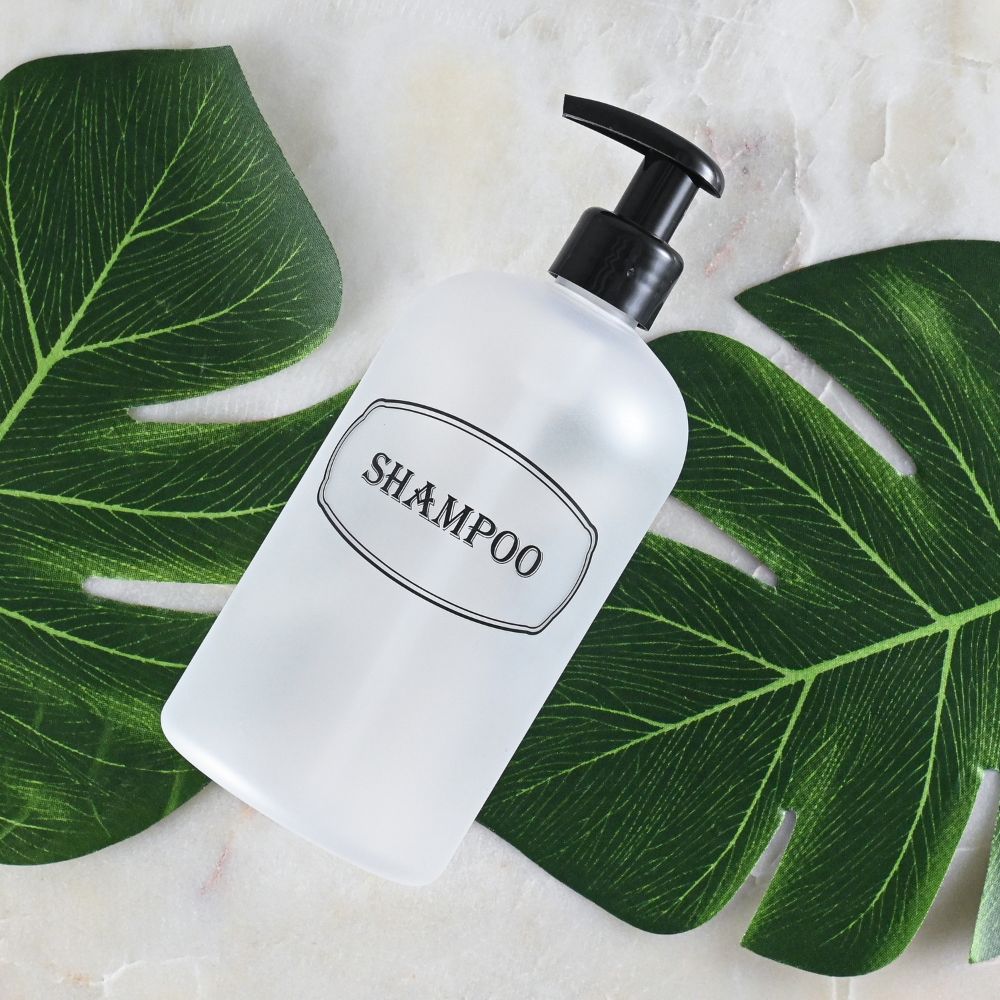 16 oz Wholesale Refillable Plastic Shampoo, Conditioner Shower Dispenser Set