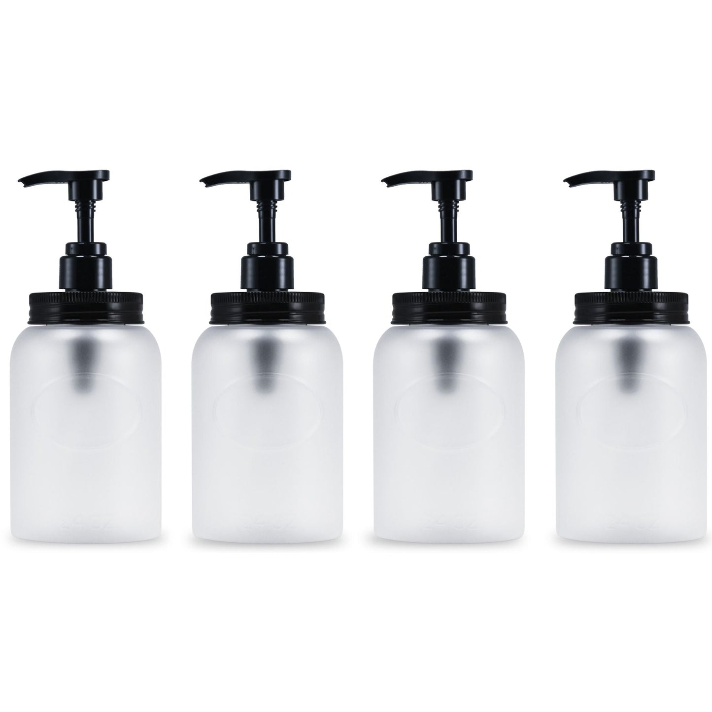 24 oz Wholesale Plastic Refillable Wide-Mouth Pump Bottle Dispensers