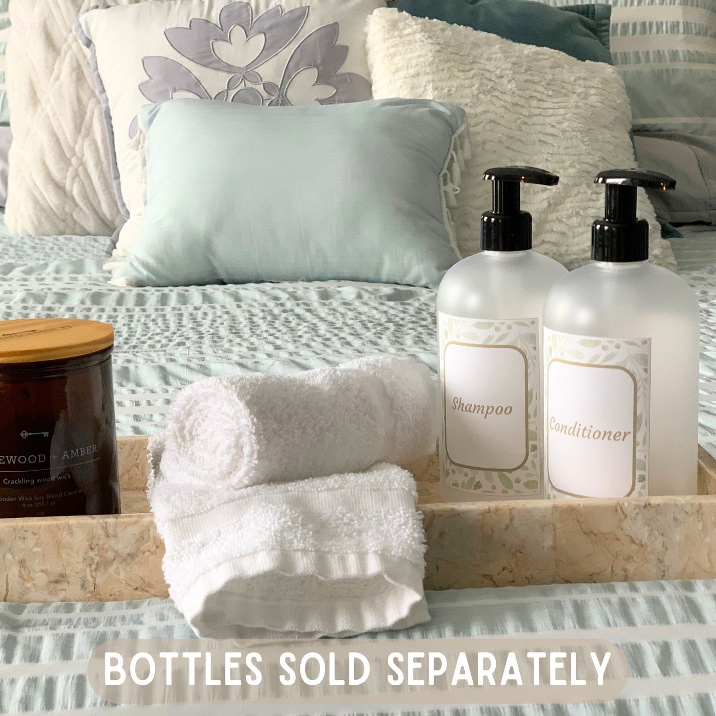 Printable PDF Botanical Bathroom & Laundry Labels-2.5"x3.5"