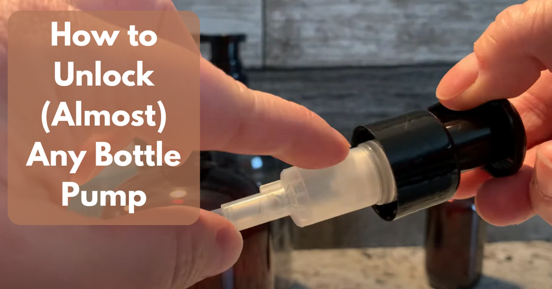 How to Face All Your Bottle Pumps in the Same Direction