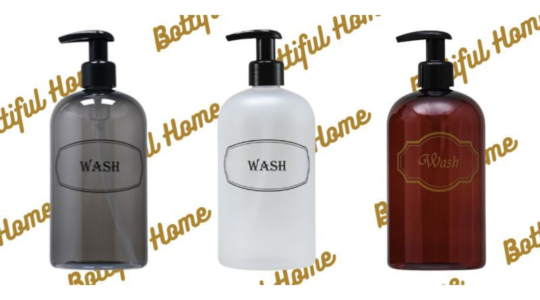 Refillable Body Wash Bottle by Bottiful Home is the Most Versatile for Using In the Shower, Bathroom and Home