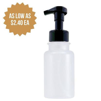 14 oz Wholesale PET Plastic Wide Mouth Refillable Foaming Soap Dispensers