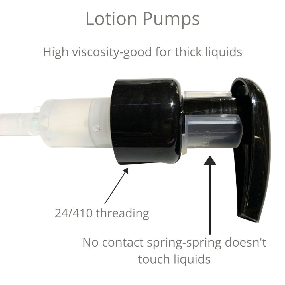 24/410 Replacement Lotion Pumps w 6" Dip Tube - Wholesale